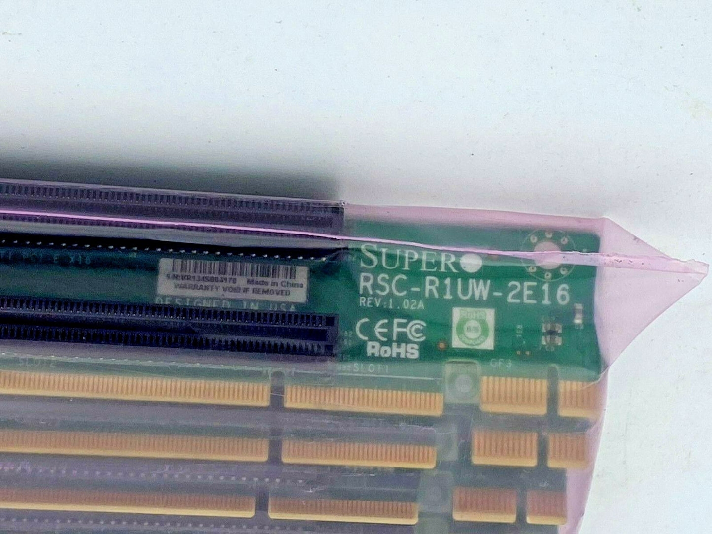 10pc  x SUPERMICRO RSC-R1UW-2E16  PCIe RISER EXPANSION BOARD CARD