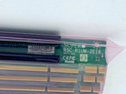 10pc  x SUPERMICRO RSC-R1UW-2E16  PCIe RISER EXPANSION BOARD CARD