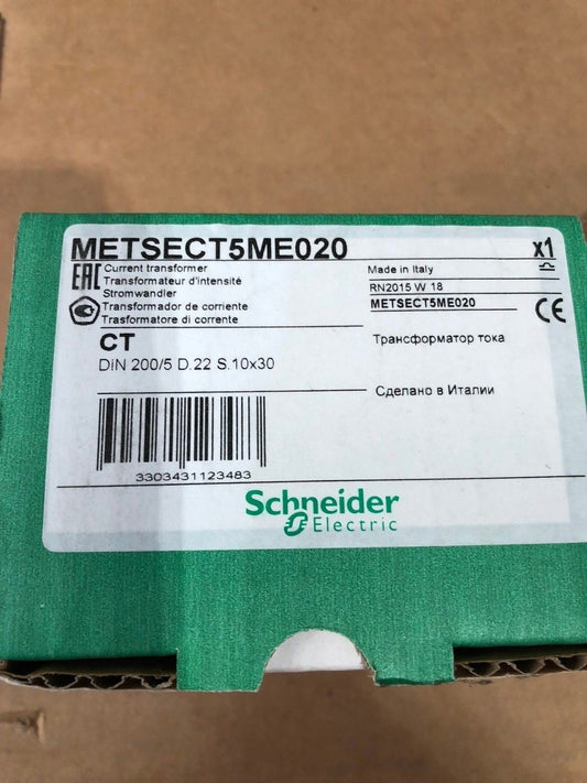 Schneider Electric POWERLOGIC, TRANSFORMATEUR INTENSITÉ DIN 200/5A METSECT5ME02 - KLR Automation