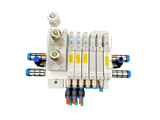 FESTO 573606 + CTEU - EP + VAEM - L1 - S - 8 - PT + VUVG - B14 - M52 - AZT - F - 1T1L - KLR Automation
