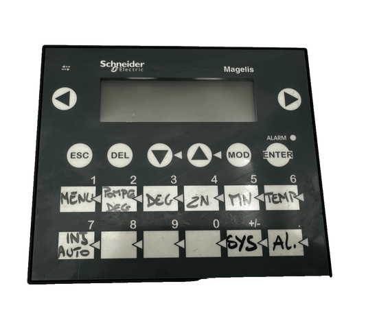 SCHNEIDER ELECTRIC XBT - R411 MAGELIS 24V 5W PV:03 RL:01 SV:4.5 SMALL PANEL KEYPAD - KLR Automation