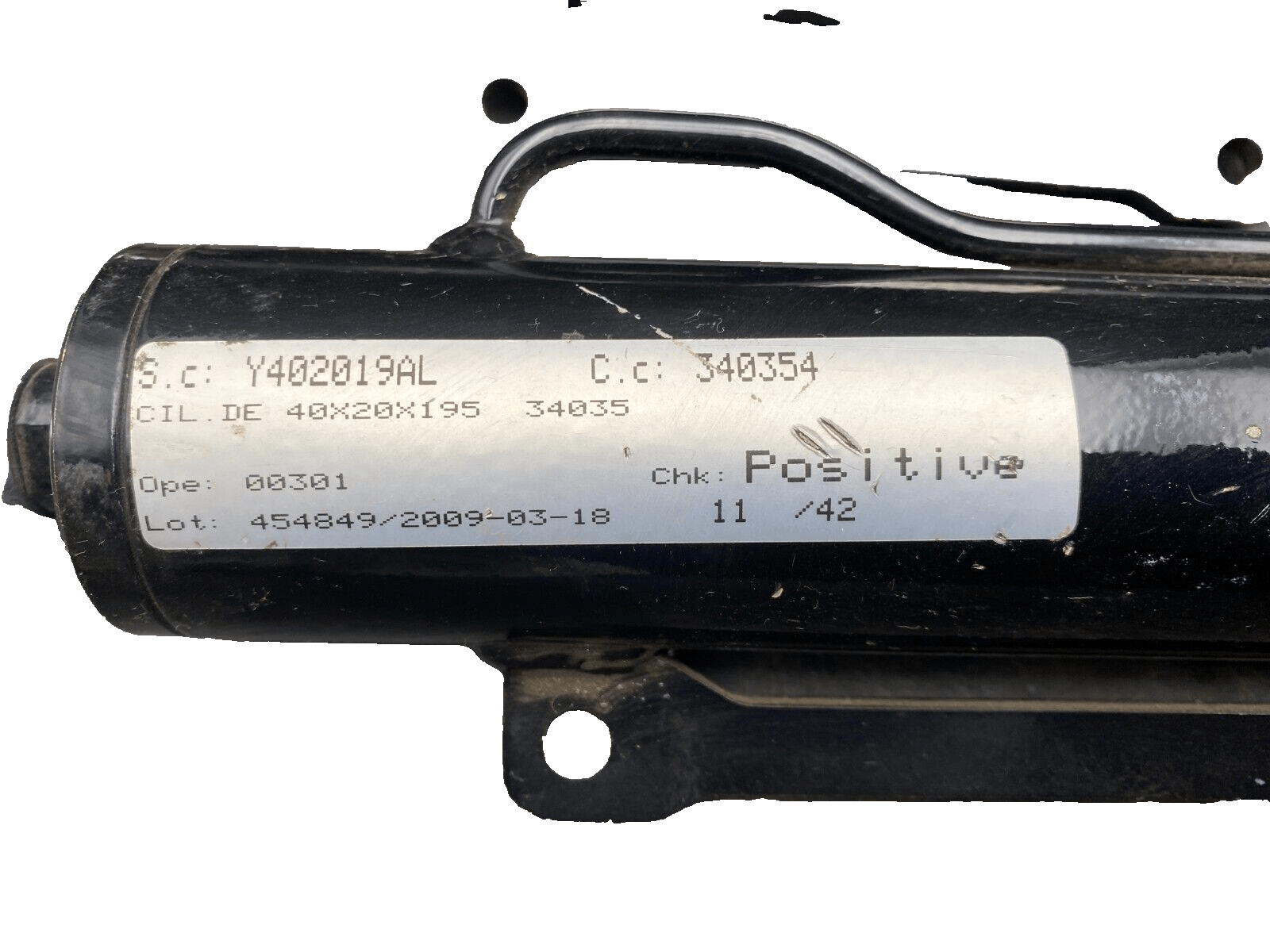 1pc x Y402019AL 340354 CHK POSITIVE CIL 40x20x195 - KLR Automation