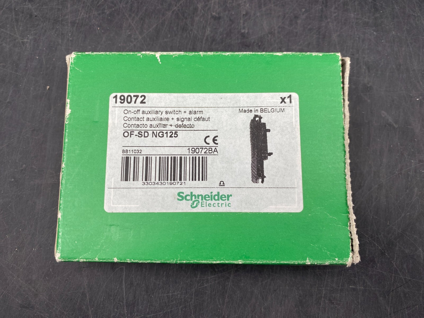 SCHNEIDER ELECTRIC 19072 OF - SD NG125 ON - OFF AUXILIARY SWITCH+ALARM - KLR Automation