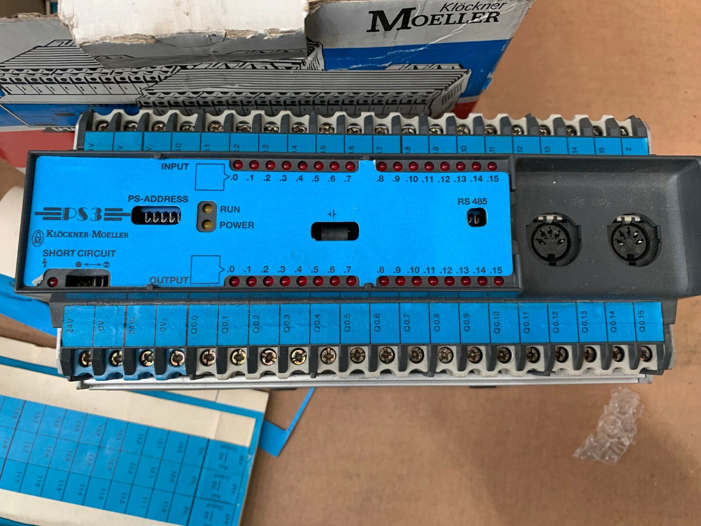 Klöckner Moeller PS3-DC .In:24V/SPS Out:24V/DC05A PLC
