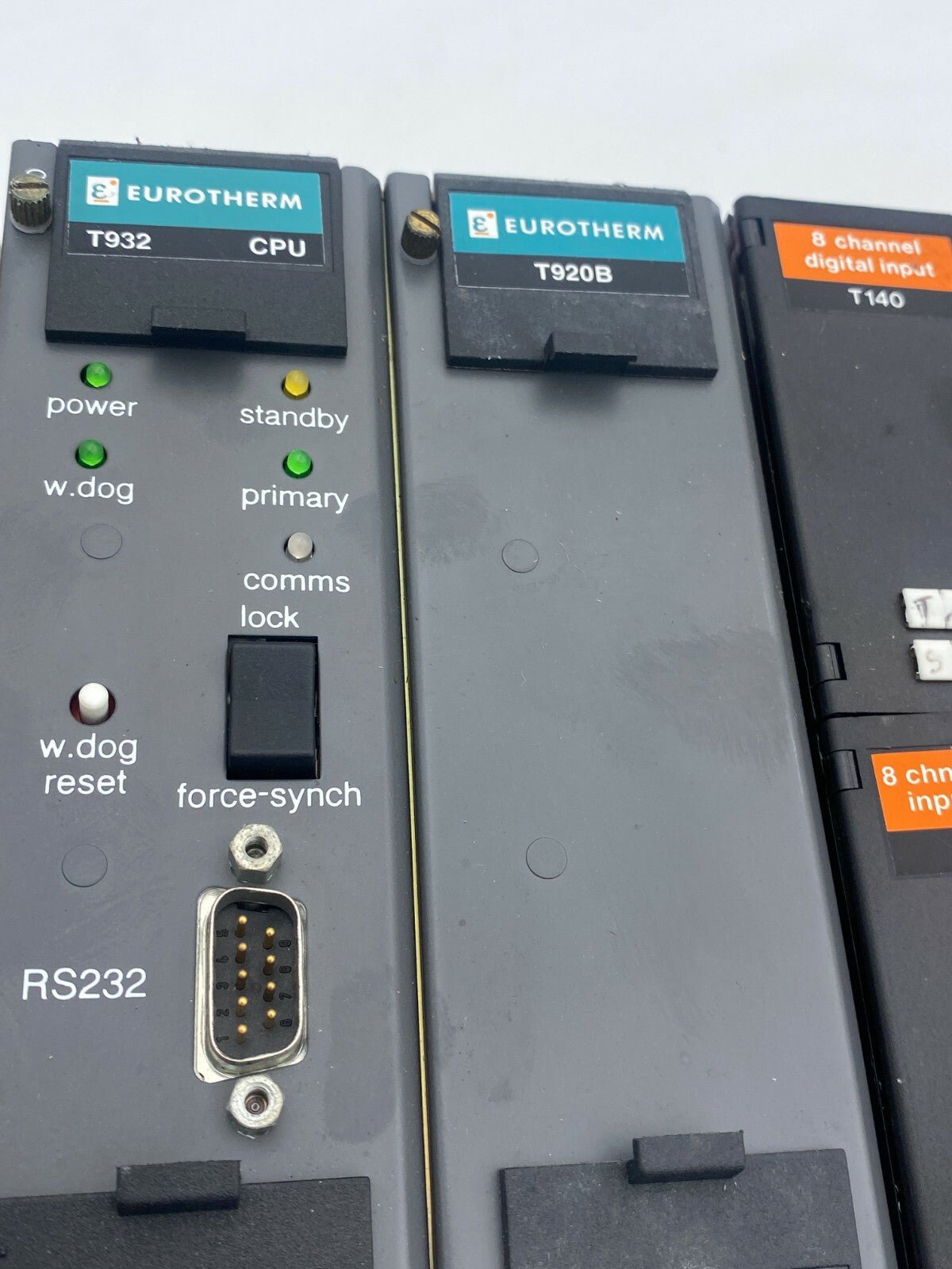 EUROTHERM PSU T170 + CPU T932 + T920B + T140 + 4 x T122 + 2 x T151 + Rack - KLR Automation