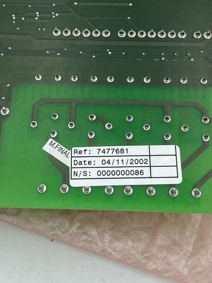 Elevator Lift Thyssen - Card MCI - E / 747768100 7477681 - KLR Automation