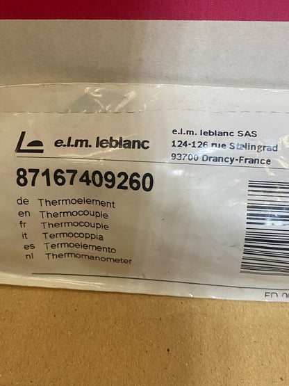1pc x thermocouple équipé GL5 V.1 87167409260 elm leblanc - KLR Automation