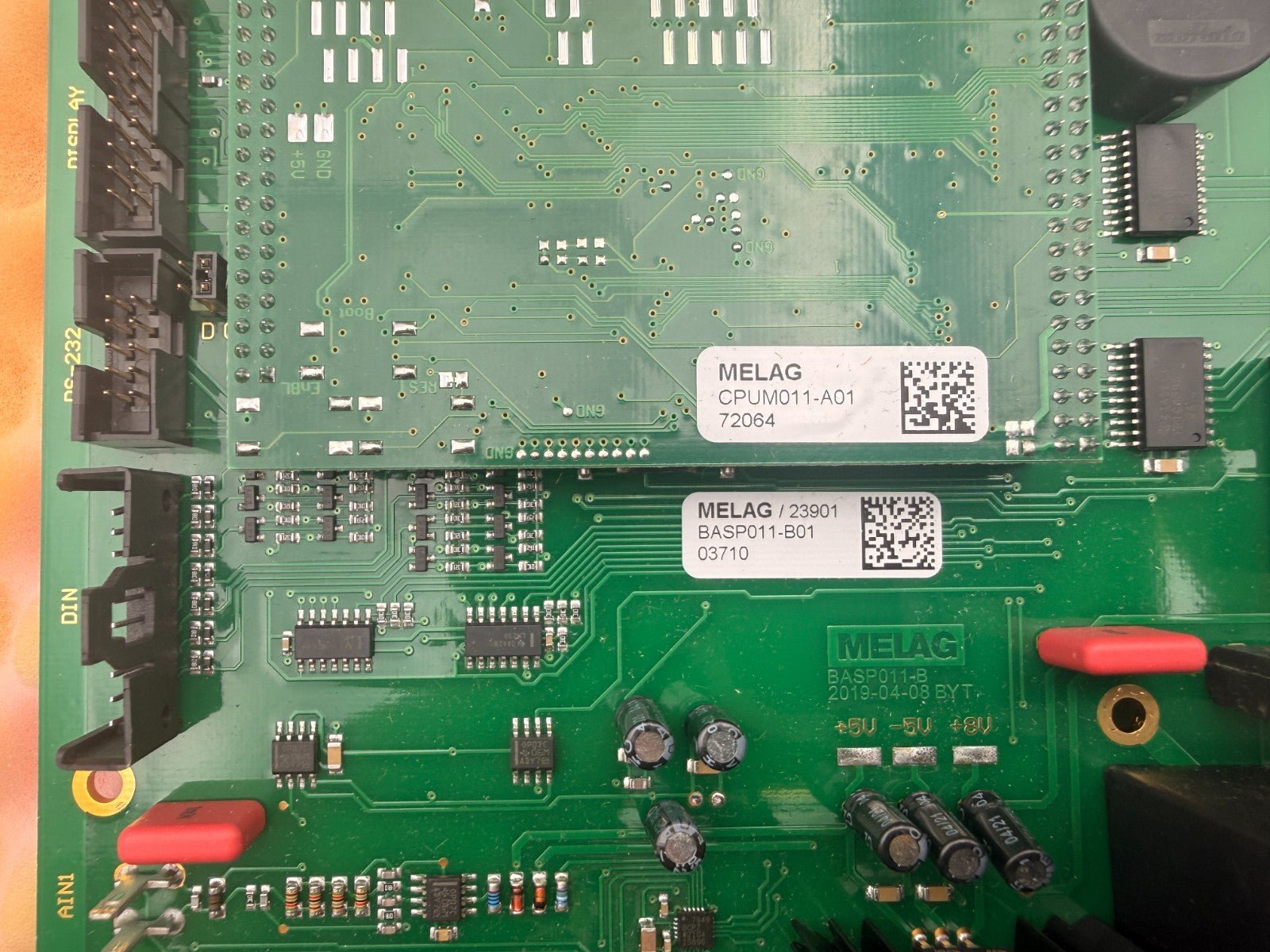 MELAG Control Board BASP011 / CPUM011 – ME23901 – Carte électronique autoclave @ - KLR Automation