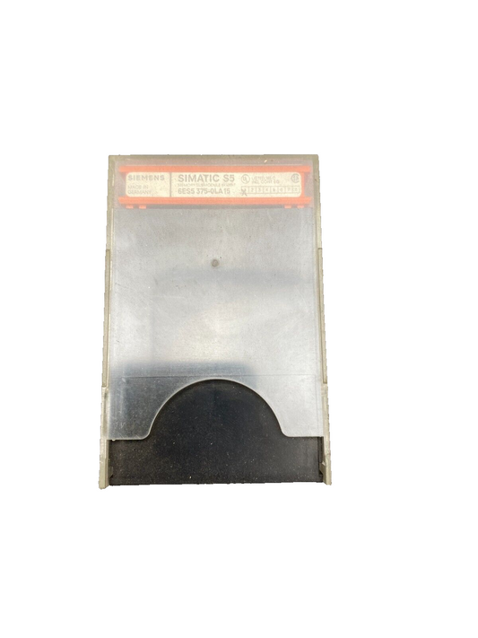 SIEMENS 6ES5375-0LA15 MEMORY SUBMODULE 8K SIMATIC S5