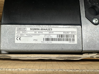 LANDIS GYR SQM56.684A2Z3 220 - 240V 20VA SERVOMOTEUR - KLR Automation