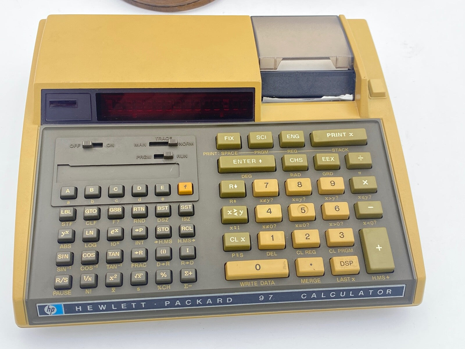 Hewlett Packard HP 97 Programmable Calculator Vintage HP-97 Collector 