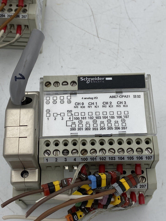 2pc x Telemecanique ABE7 ABE7CPA21 Schneider Electric ABE7 - CPA21 MODICON - KLR Automation
