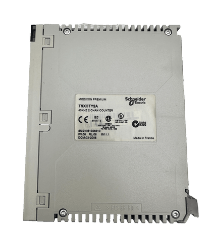 SCHNEIDER ELECTRIC TSXCTY2A PV:06 RL:06 SV:1.1 40KHZ 2 CHAN COUNTER - KLR Automation