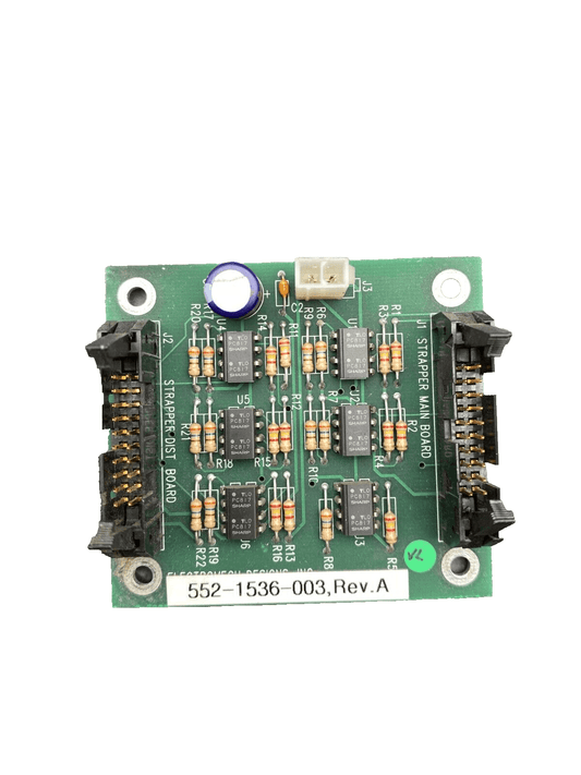 ELECTROMECH DESIGNS 852 552 - 1536 - 003 STRAPPER BOARD - KLR Automation