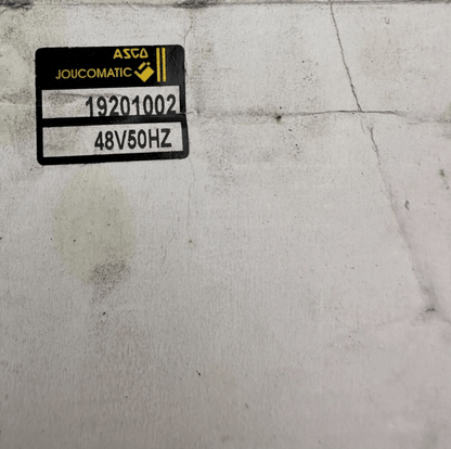 ASCO JOUCOMATIC 19201002 48V 50Hz SOLENOID VALVE 3/2 2.3 mm - KLR Automation