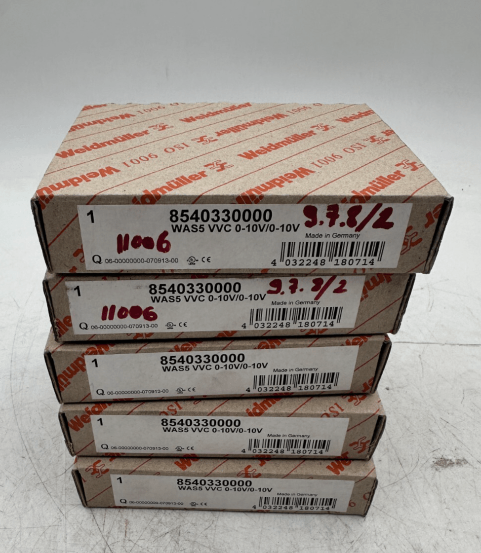 WEIDMULLER WAS5 VVC DC 8540330000 0 - 10V x1pc - KLR Automation