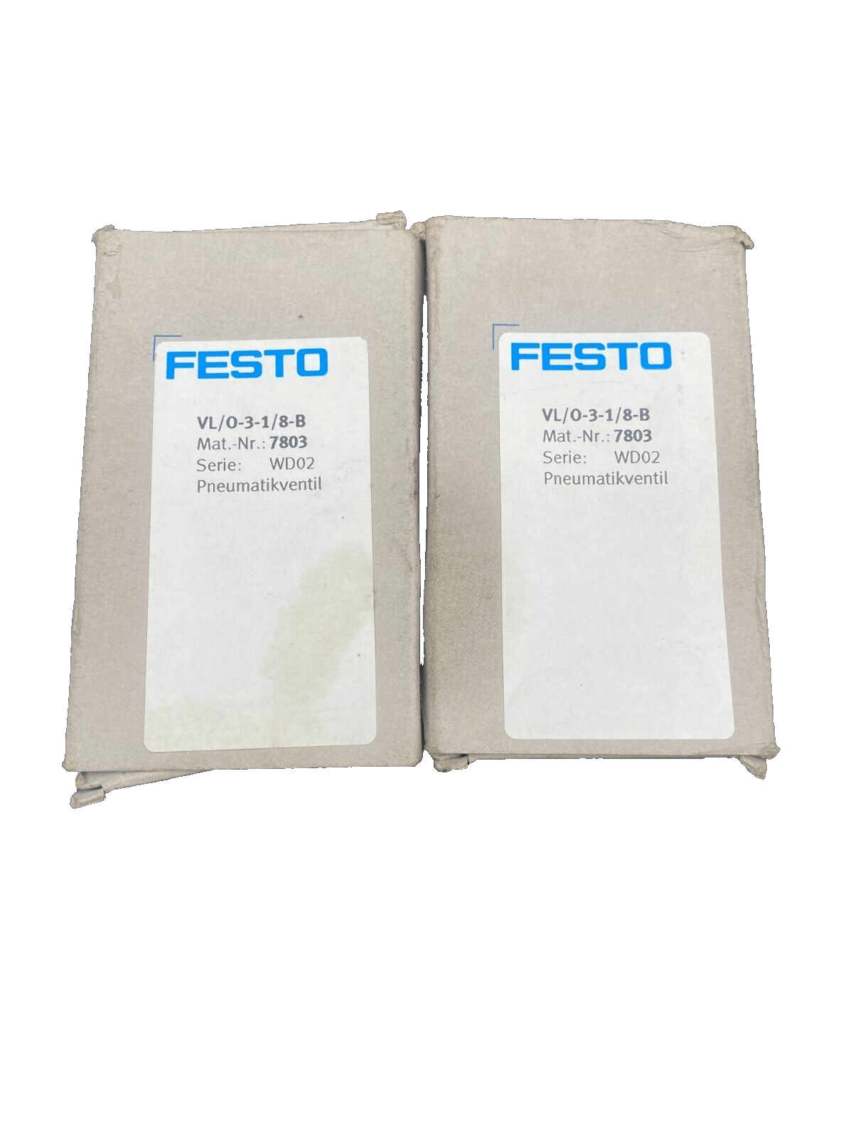 FESTO VL/0 - 3 - 1/8 - B 7803 WD02 VANNE PNEUMATIQUE x1pc - KLR Automation