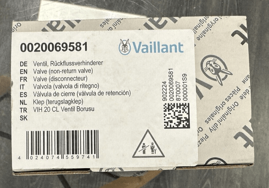VAILLANT 0020069581 VALVE (DISCONNECTEUR) - KLR Automation