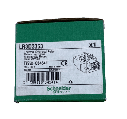 SCHNEIDER ELECTRIC RELAY TERMIQUE LRD3363 x1 - KLR Automation