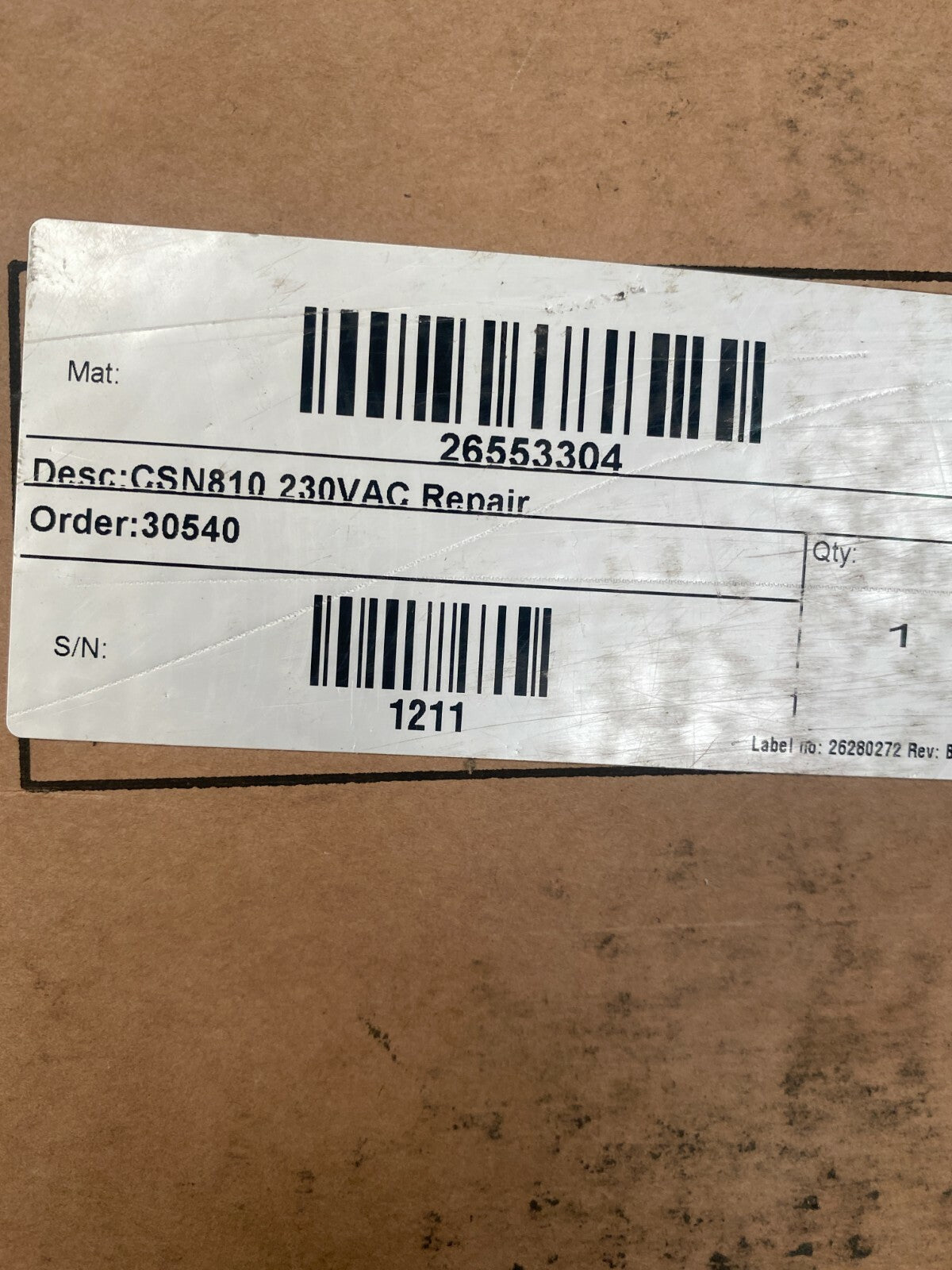 Mettler Toledo CargoScan Dimensioning CSN810 Scanner 230vac kit - KLR Automation