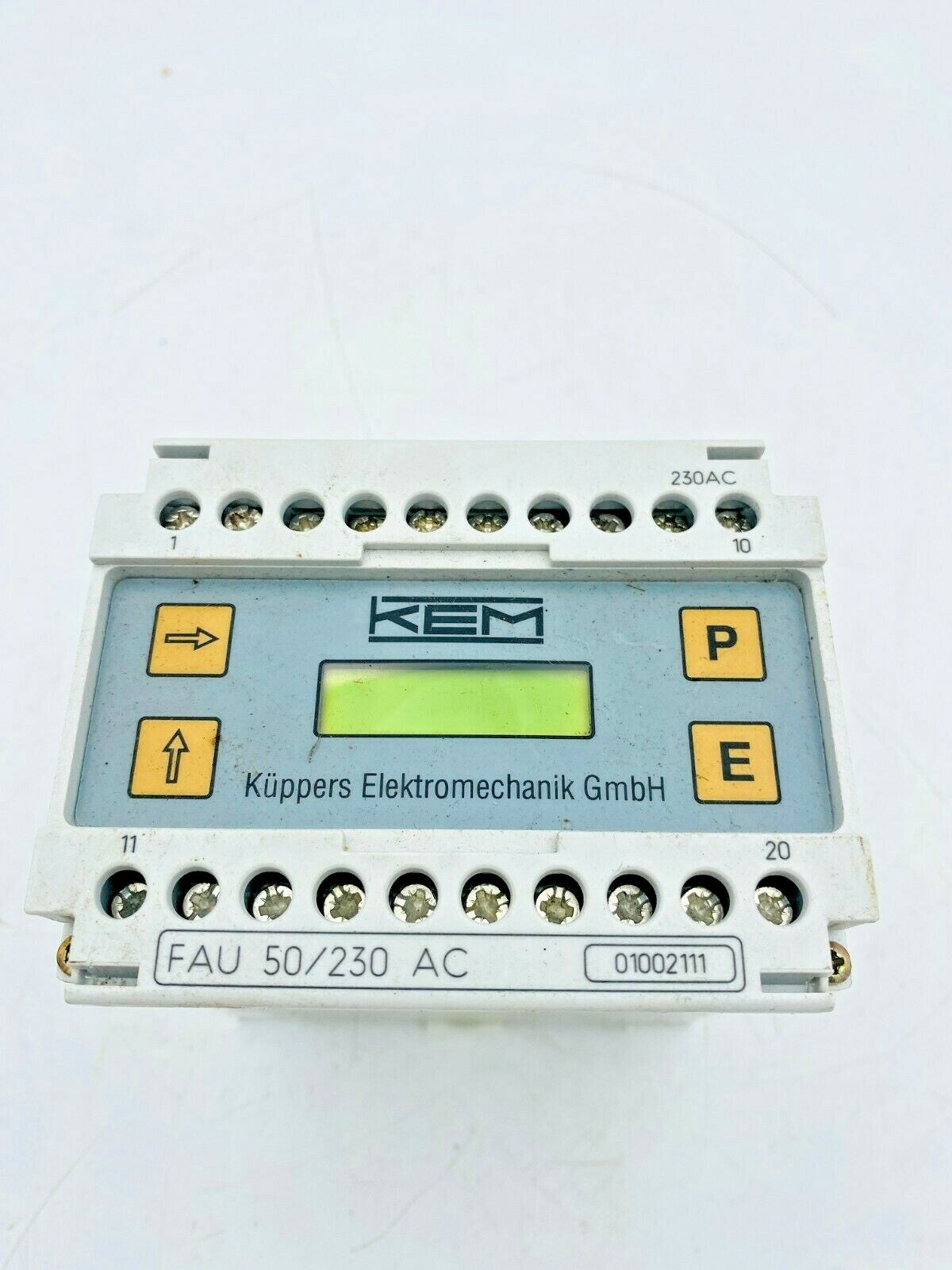 FAU 50/230 AC, KEM, Küppers Elektromechanik gmbH, 01002111