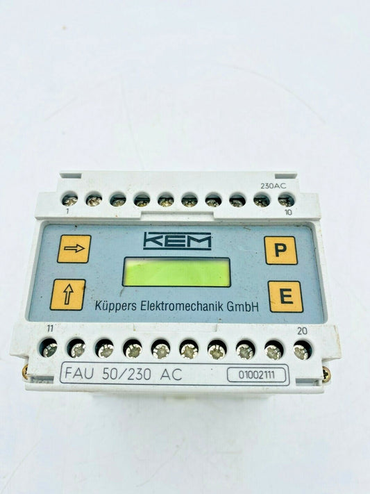 FAU 50/230 AC, KEM, Küppers Elektromechanik gmbH, 01002111