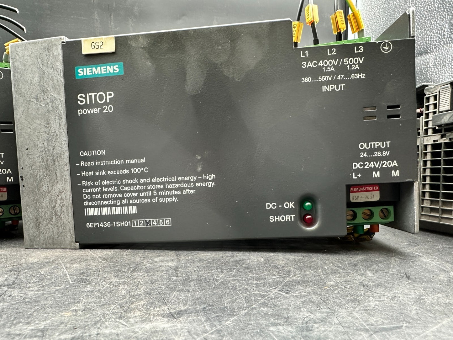 1pc x Siemens | 6EP1436-1SH01 | Power Supply - SITOP Power 20