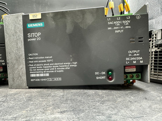 1pc x Siemens | 6EP1436-1SH01 | Power Supply - SITOP Power 20