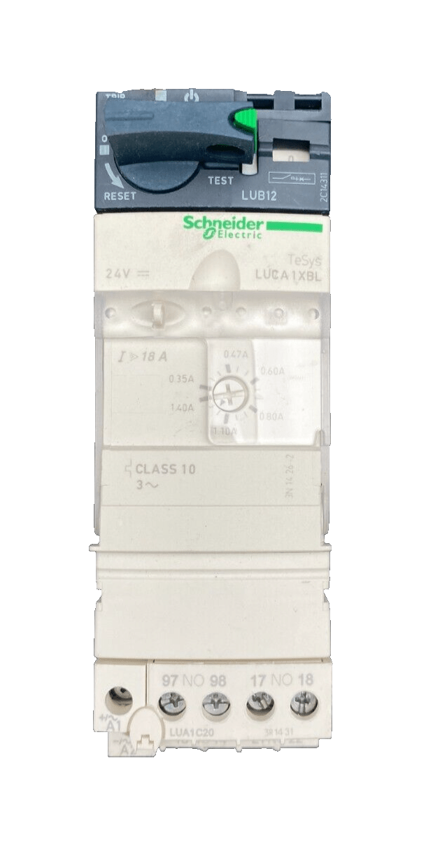 SCHNEIDER ELECTRIC LUCA 1XBL TESYS + LUB12 + LUCA1C20 - KLR Automation