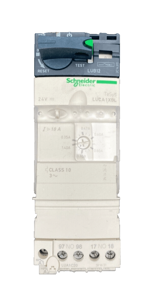 SCHNEIDER ELECTRIC LUCA 1XBL TESYS + LUB12 + LUCA1C20 - KLR Automation