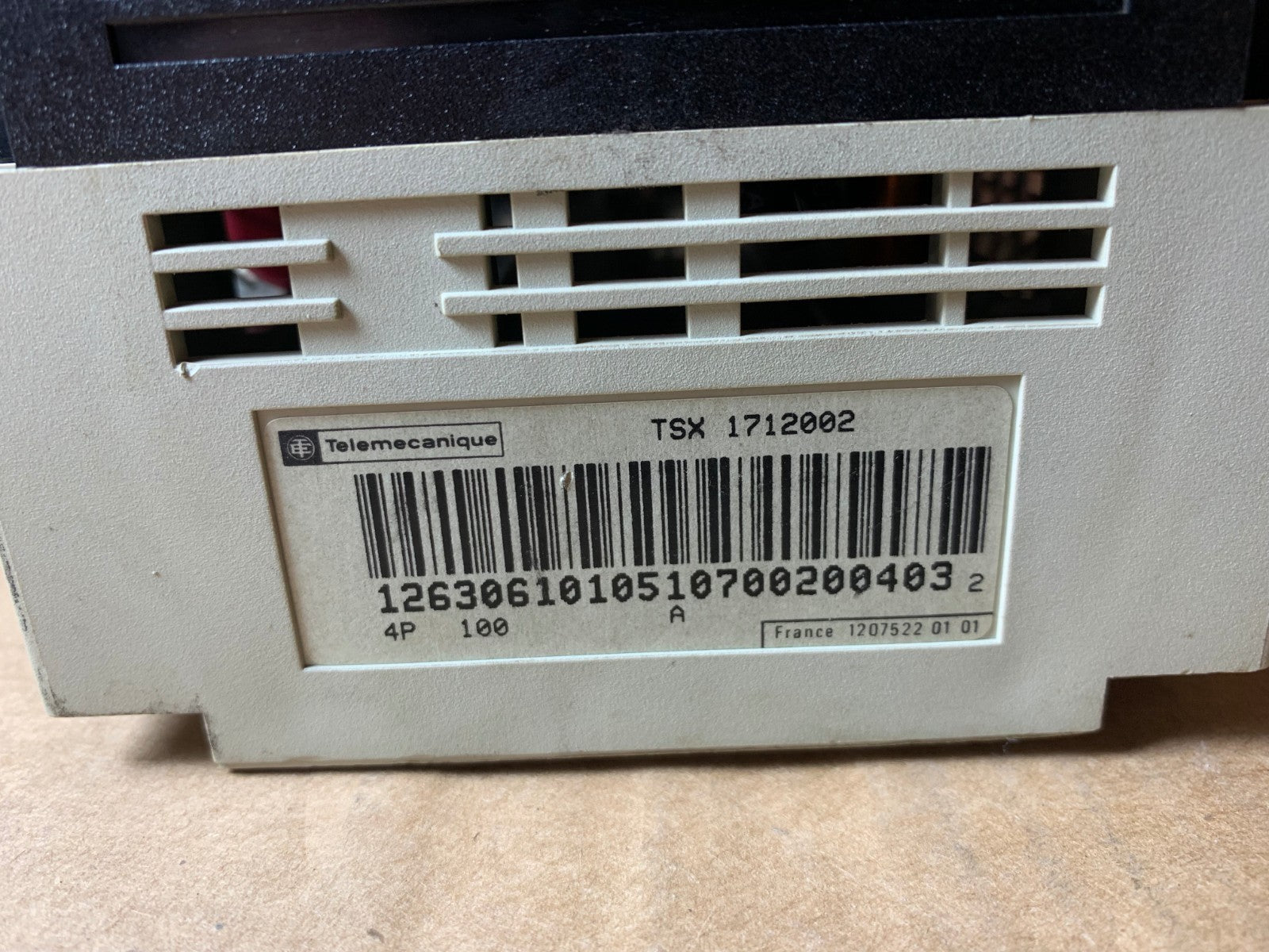 SCHNEIDER ELECTRIC TELEMECANIQUE TSX17 TSX 1712002 TSX17 - 10 - KLR Automation