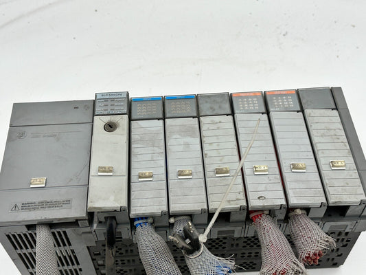 AB Allen Bradley SLC 500 1746-P2 1747-L532 1746-ib16 1746-oh16