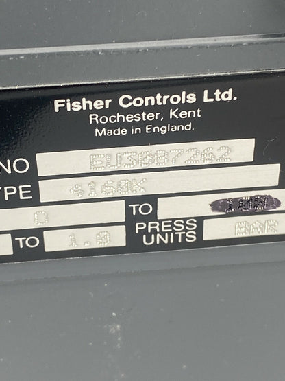 1pc x Fisher 4160K - Pressure Controller
