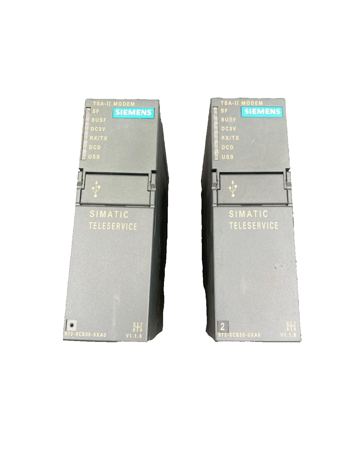 SIEMENS 6ES7972-0CB35-0XA0 SIMATIC TELESERVICE TSA-II MODEM x2pc
