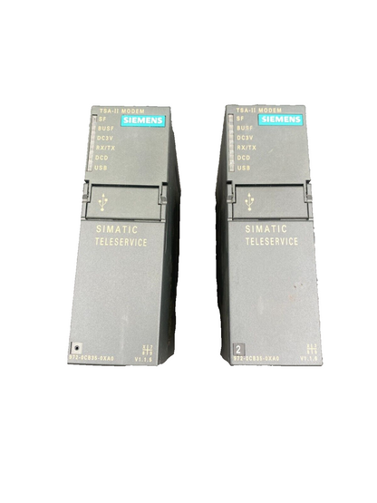 SIEMENS 6ES7972-0CB35-0XA0 SIMATIC TELESERVICE TSA-II MODEM x2pc