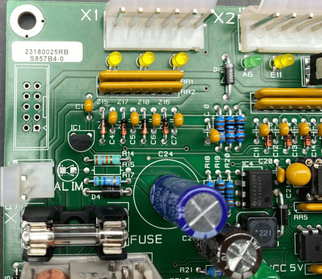 CASSESE S857B - PLCC52 - V0.1 S857B4 - 0 23180025RB CARTE PCB AFFICHEUR DIGITAL x1pc - KLR Automation