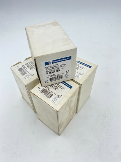5pc x Harmony K - corps pour sél. à gradins - 2 pôles - Telemecanique K2D012NL - KLR Automation