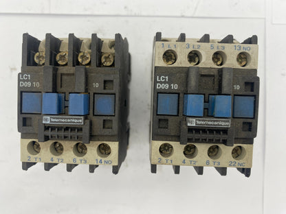 TELEMECANIQUE SQUARE D LC1 D09 10 (x2) + LC1 D12 10 (x2) + LC1 D32 CONTACTOR