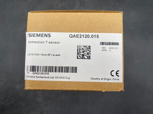 NEW SIEMENS QAE2120.015 IMMERSION T SENSOR