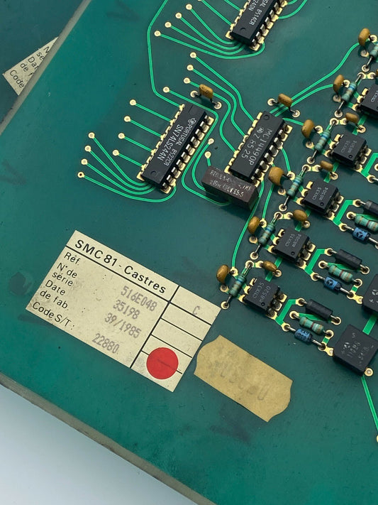 1 pc x Carte Automate APRIL SMC 516E048 SMC 40 / SMC 50 / SMC 600 - KLR Automation