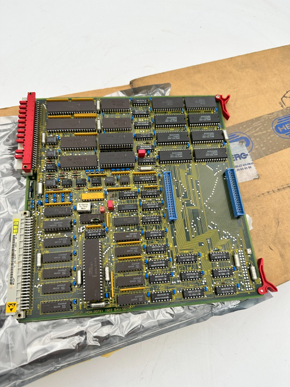 HEIDELBERG CARTE MERE RGP2 HDM-00781 1902 RGP 81.186.5435/B 10692 03 90