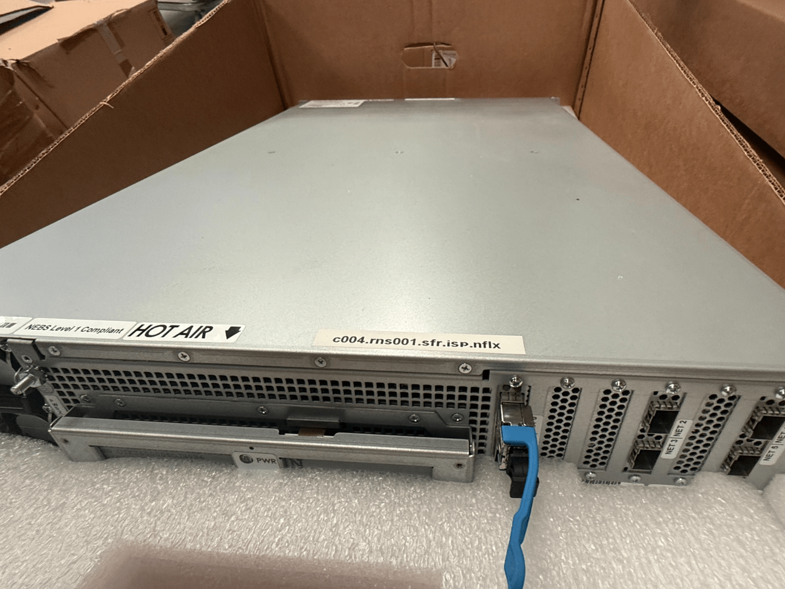 Sanmina Viking Enterprise BSP - 26 serveur Open Connect Appliance avec 24 HDD 14TB - KLR Automation