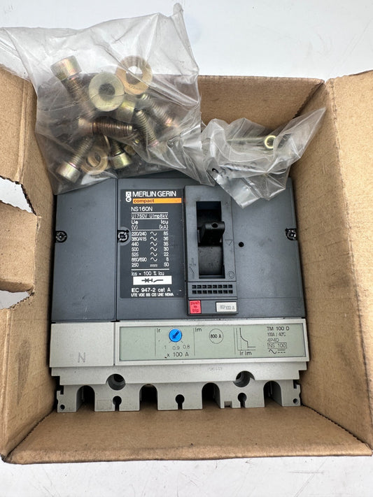 MERLIN GERIN NS160N 4P BASE 30408 COMPACT NS + TM100D 29050