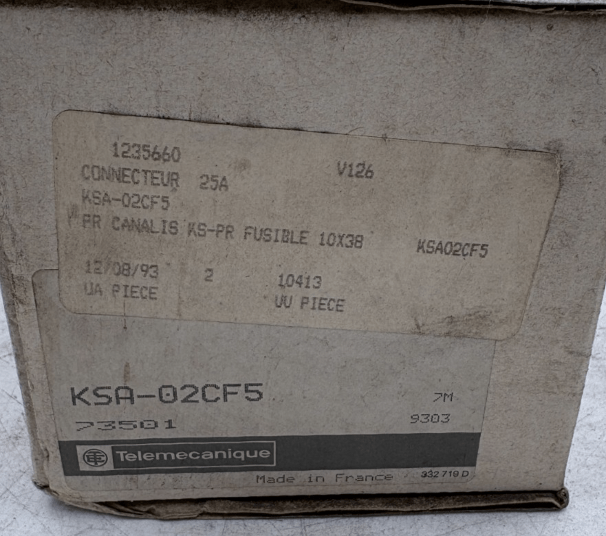 TELEMECANIQUE KSA - 02CF5 KSA02CF5 CONNECTEUR x1 - KLR Automation