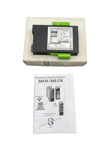 ARDETEM SFERE DAS 10 DETECTEUR DE SEUILS PROGRAMMABLES - KLR Automation
