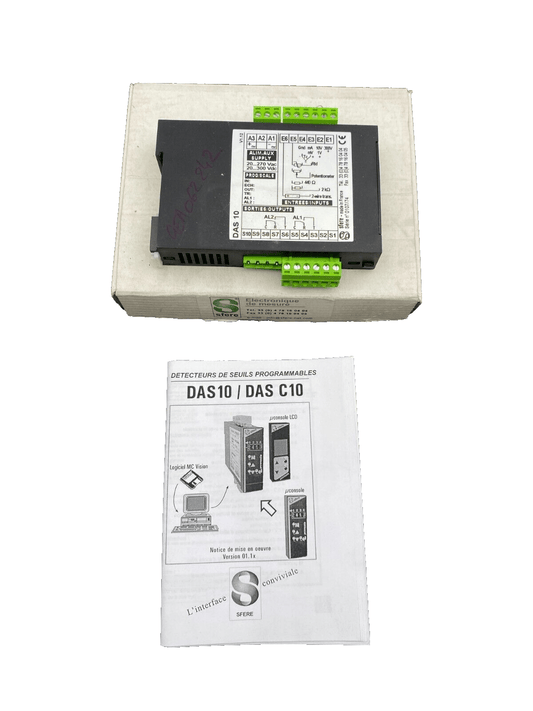 ARDETEM SFERE DAS 10 DETECTEUR DE SEUILS PROGRAMMABLES - KLR Automation