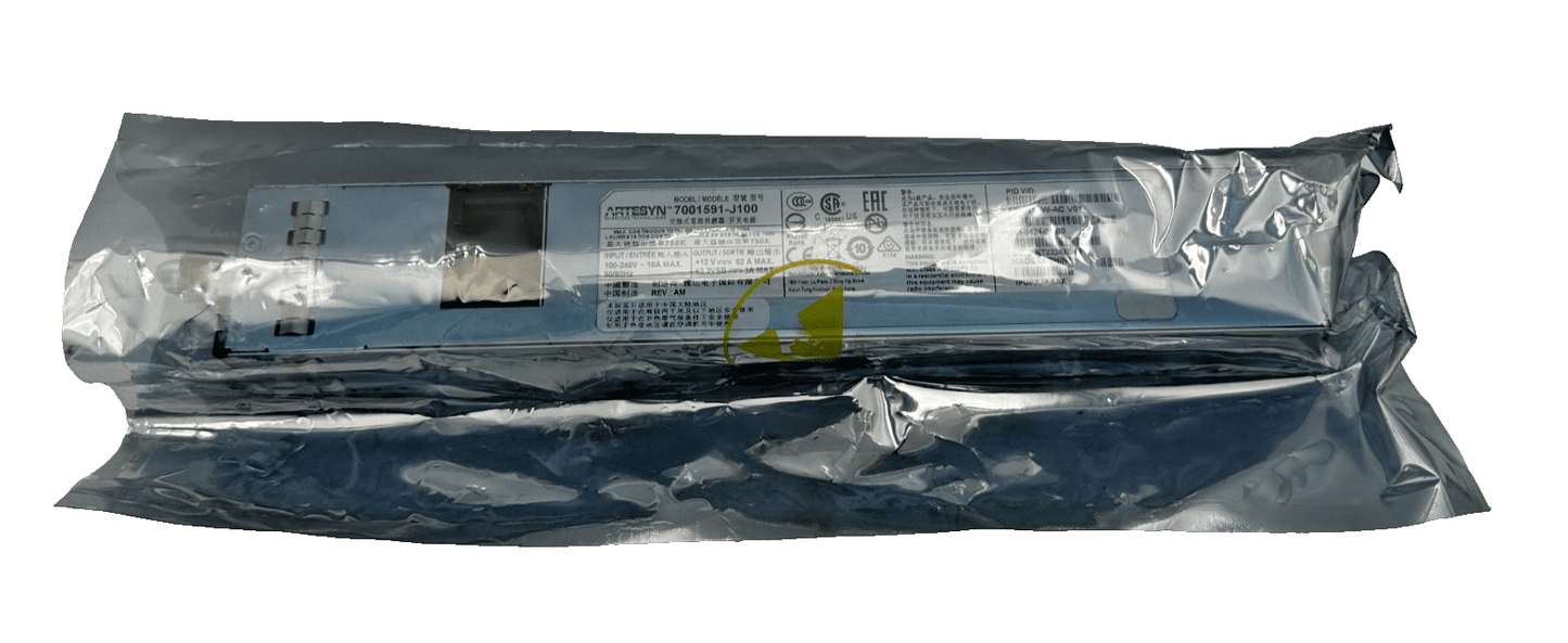 ARTESYN 7001591 - J100 A9K - 750W - AC V01 341 - 0424 - 01 B0 750W POWER SUPPLY - KLR Automation