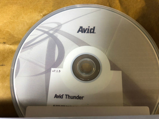 Avid Thunder Product V7.1.5 - KLR Automation
