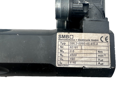 SMB SBL2-0060-45-4/S-A 0.6 Nm 4500 T/min + MIJNO 200 RATIO 10