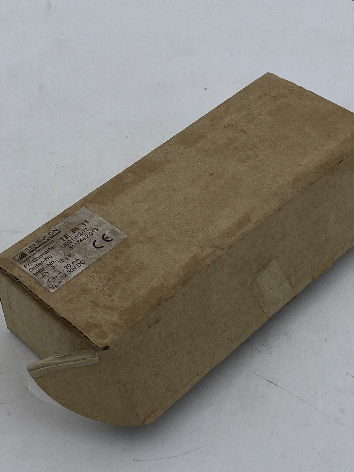 SENSYCON TE PI 11 / 18321 - 0 - 10012 12 - 30 VDC P/I CONVERTER(NEW) - KLR Automation